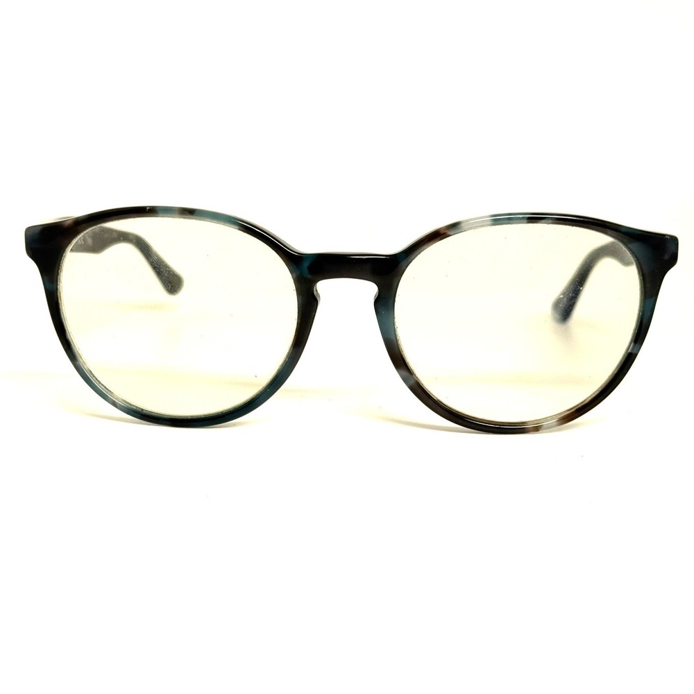 Ray-Ban RB 5380 5949 Blue Tortoise Shell Round Eyeglass Frames 52-19-145